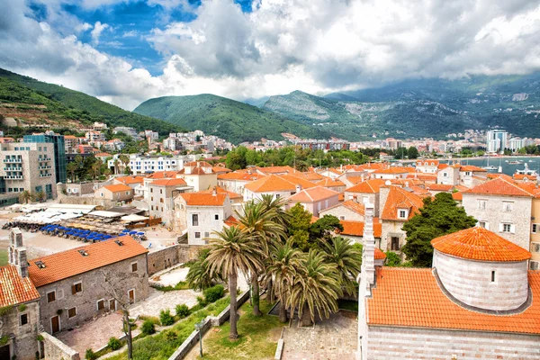 Old part of Budva town — Stock Photo, Image