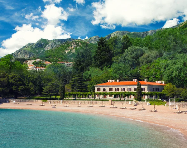 Seaside resort at Montenegro — Stock Photo, Image