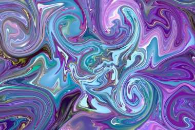 Mor renkli sıvı mermerin orijinal soyut dokusu.
