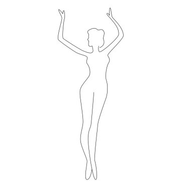 Beyaz bir arkaplan tarafından izole edilmiş yetişkin bir kızın portresi..