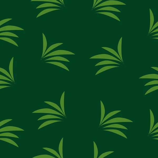 Зеленый Бесшовный Лист Различных Дизайнерских Проектов — стоковый вектор