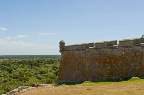 Fortaleza Santa Tereza Este Fortificație Militară Situată Coasta Nord Uruguayului — Fotografie, imagine de stoc