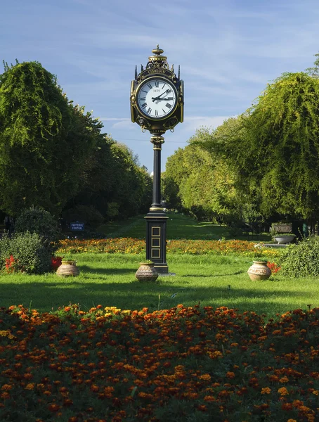 Relógio do parque Cismigiu — Fotografia de Stock