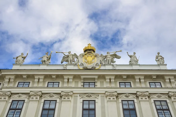 Hofburg palace imperial ambasadzie skrzydła — Zdjęcie stockowe