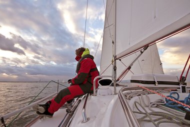 yelken IJsselmeer Hollanda