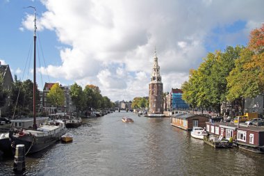 Hollanda, Amsterdam 'dan şehir manzarası