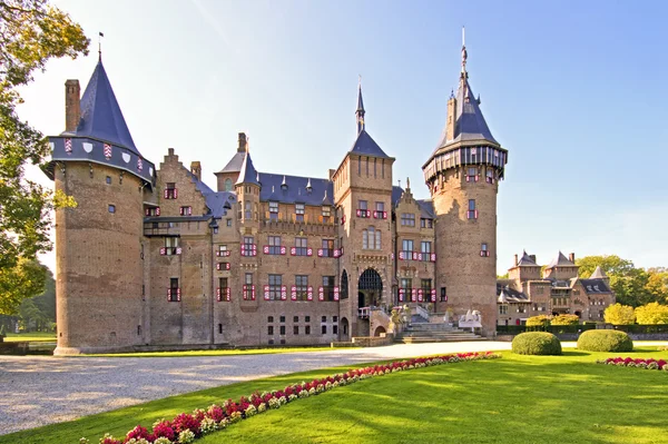 Château médiéval De Haar aux Pays-Bas — Photo