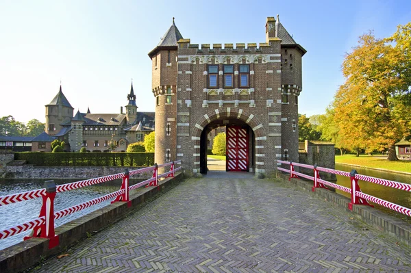 Castillo medieval De Haar en los Países Bajos —  Fotos de Stock