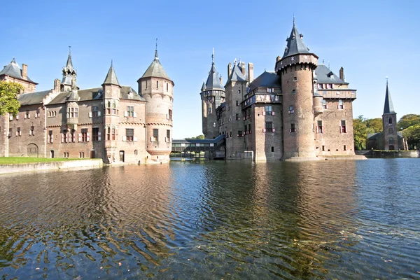 Medieval castle De Haar in the Netherlands — Stock Photo, Image