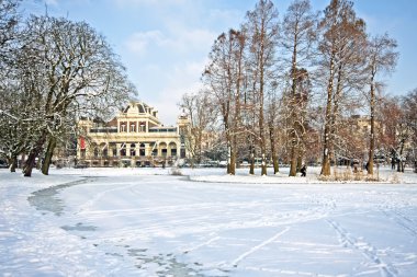Ortaçağ Saray vondelpark amsterdam Hollanda