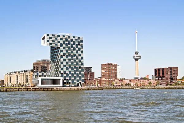 Staden natursköna från rotterdam i Nederländerna — Stockfoto