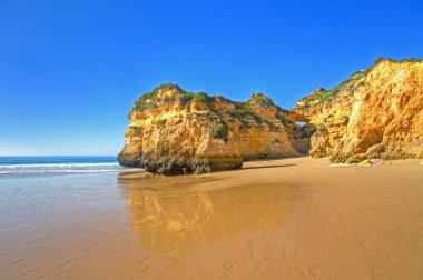 Portekiz algarve Portekiz lagos yakınındaki peyzaj