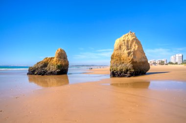Portekiz algarve Portekiz lagos yakınındaki peyzaj