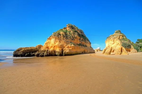 Portugalski krajobrazu w pobliżu lagos w algarve, Portugalia — Zdjęcie stockowe