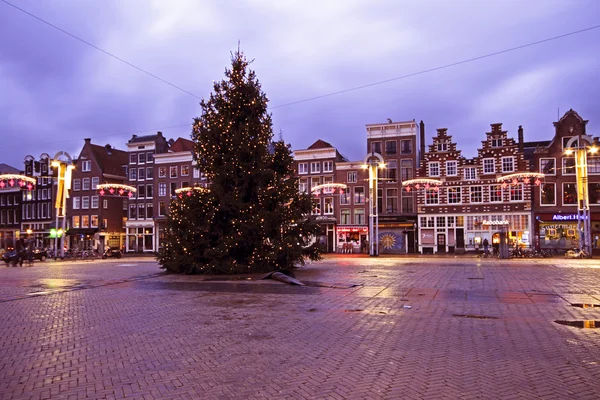 Weihnachten in amsterdam die niederländer — Stockfoto