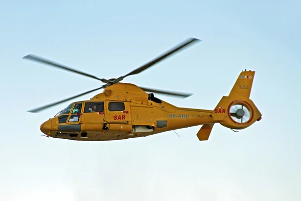 ROTTERDAM, NETHERLANDS - SEPTEMBER 09: Army helicopter is flying — Stock Photo, Image