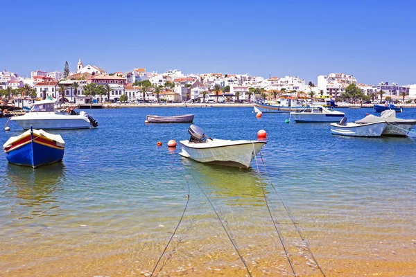 Vista sobre Lagos en Portugal — Foto de Stock