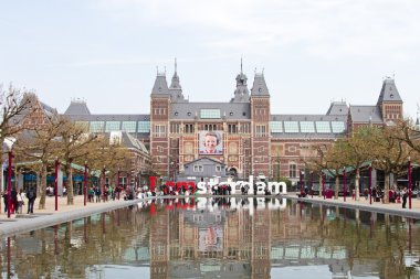 Amsterdam 'daki Rijksmuseum Hollanda