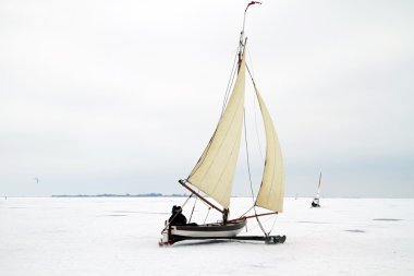 Hollanda gouwzee yelken buz