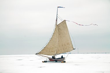 Hollanda gouwzee yelken buz
