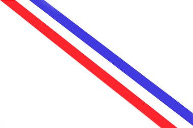 çizgili Hollanda ulusal bayrak renkleri