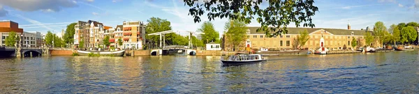 Panorama depuis Amsterdam aux Pays-Bas — Photo