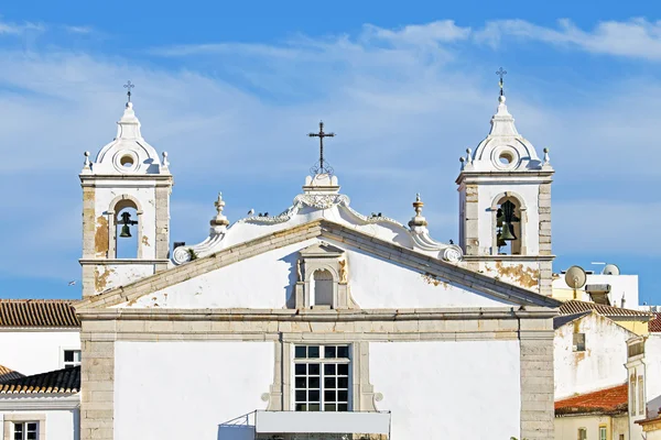 Mittelalterliche kirche von st. maria in lagos portugal — Stockfoto