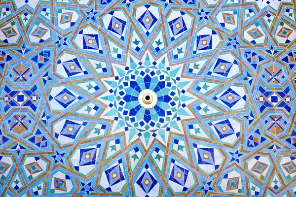oryantal mozaik cami hassan II Kazablanka, Fas