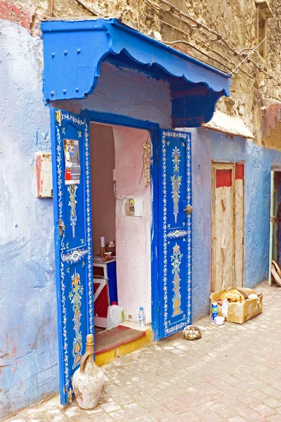 Essaouira Fas'ta Dükkanı — Stok fotoğraf