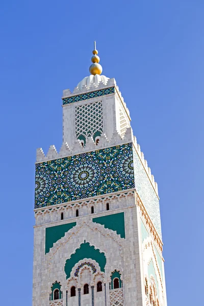 Tower from the Hassan II Mosque Casablanca Morocco — Stock Photo, Image