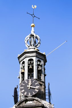 κοντινό πλάνο από τον πύργο munt, στο Άμστερνταμ, κάτω χώρες