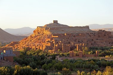 AIT ben haddou Fas ouarzazate yakınındaki müstahkem şehir