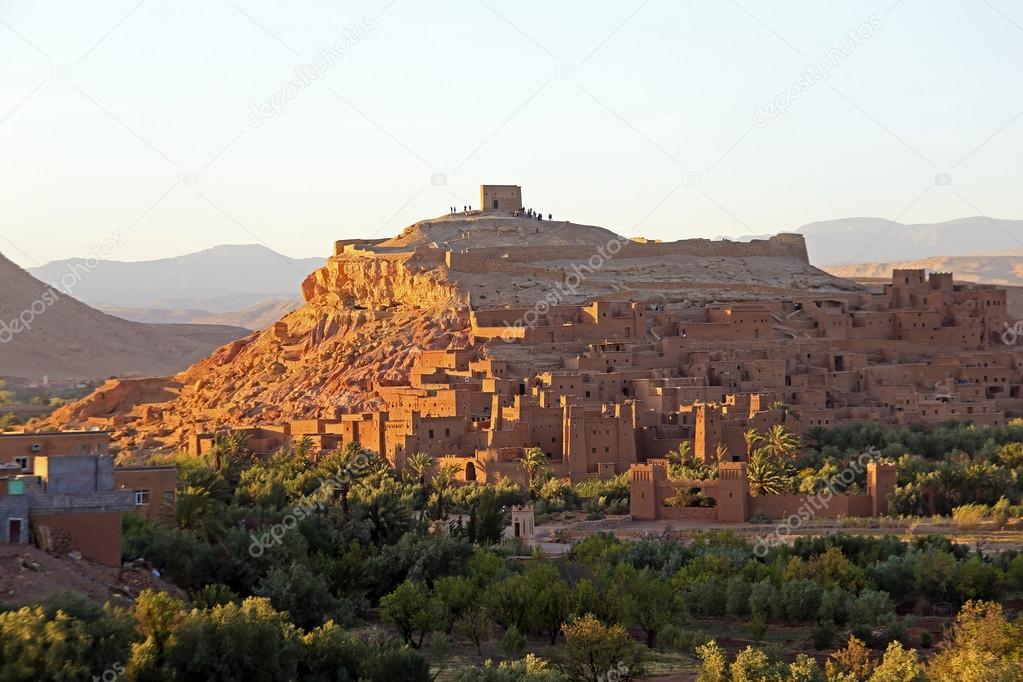 The fortified town of Ait ben Haddou near Ouarzazate Morocco