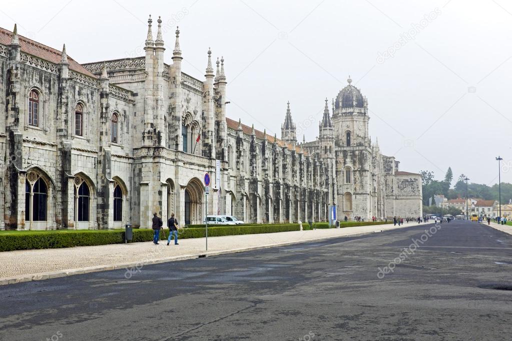 The Monastery of St. Jeronimos in Lisbon Portugal