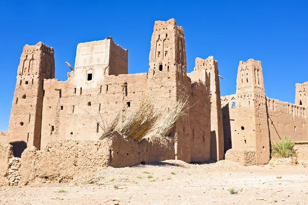 Ufortyfikowane miasta Aït ben Haddou, w pobliżu lotniska ouarzazate, Maroko — Zdjęcie stockowe