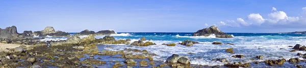 Panorama from  natural pool — Stock Photo, Image