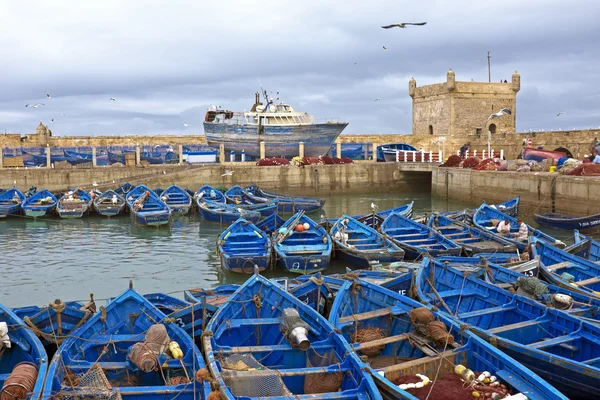 Barche al porto — Foto Stock