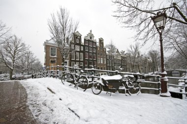 Amsterdam kış