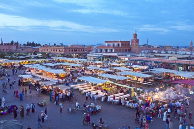 Djemaa el fna pazarı