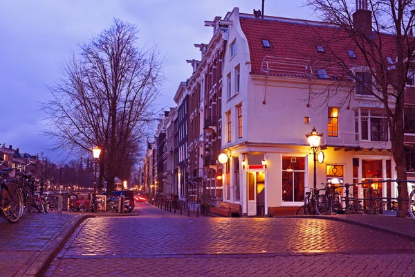 Amsterdam-kafe – stockfoto