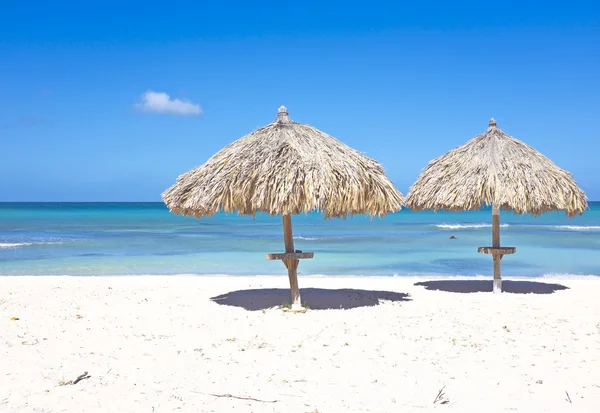 Praia em Aruba — Fotografia de Stock