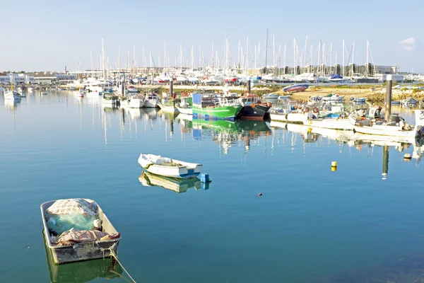 Hafen von lagos in portugal — Stockfoto