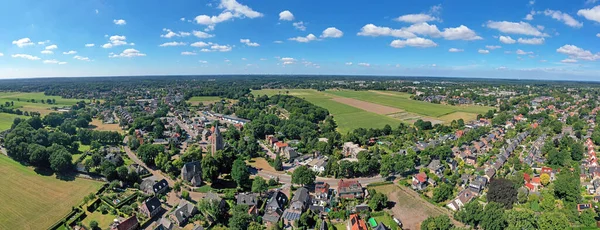 Aerial Panorama Town Soest Netherlands — Foto Stock
