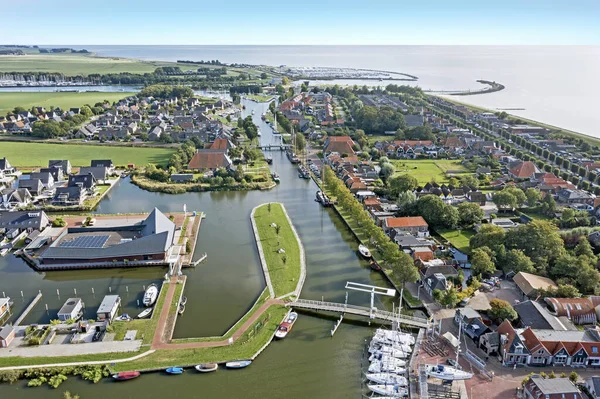 Аэропорт Традиционного Города Ставорен Фрисландии Нидерланды — стоковое фото