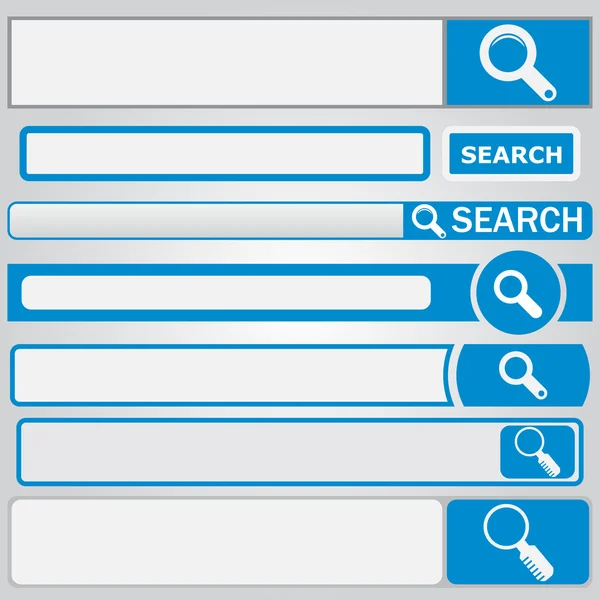 Modulo di ricerca Web — Vettoriale Stock