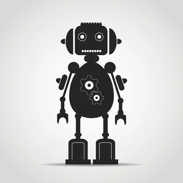 Simple robot — Stock Vector