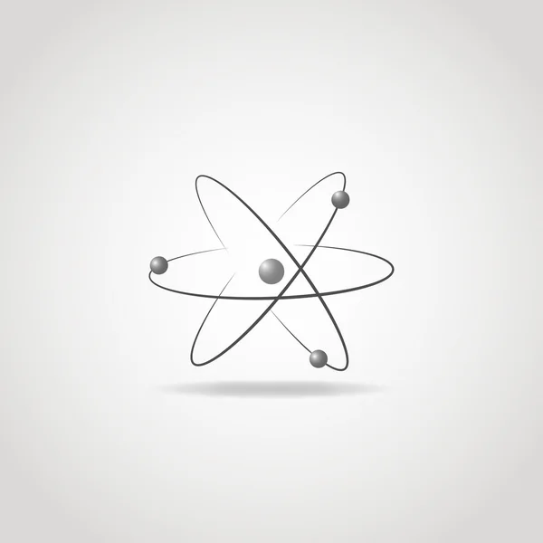 Einfaches Atom-Symbol — Stockvektor