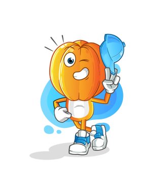 Yıldız Meyve Kafa çizgi film genç erkek karakter çizgi filmi