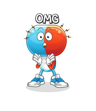 Kapsül başlıklı çizgi film. Aman Tanrım. çizgi film karakteri