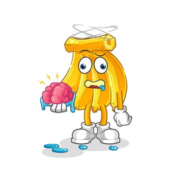 Muz beyin taşıyıcısı değil. çizgi film karakteri